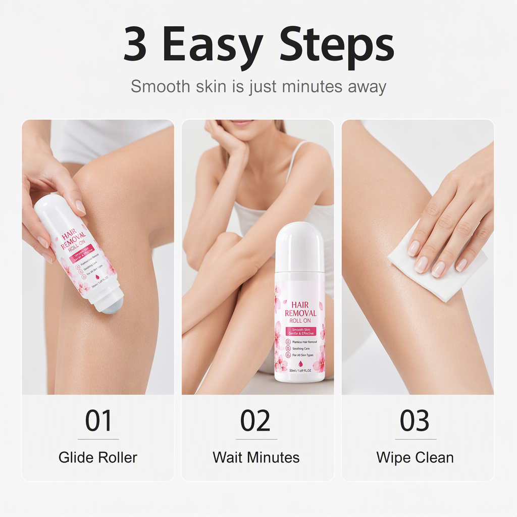🎉Halloween Sale🎉Gentle Smooth Roll-On Body Hair Removal