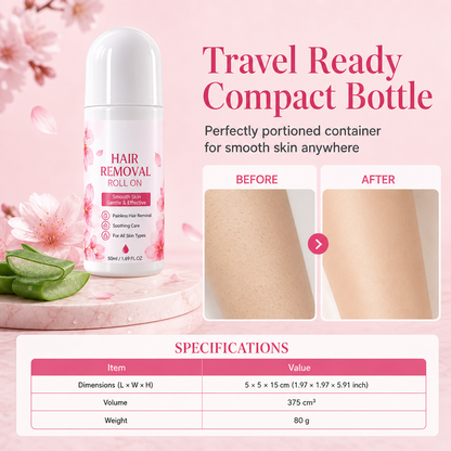 🎉Halloween Sale🎉Gentle Smooth Roll-On Body Hair Removal