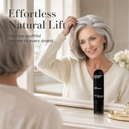 Fluffy Hair Shaping Spray, Long Lasting Peach Scent Volumizing Hair Mist for All-Day Hold